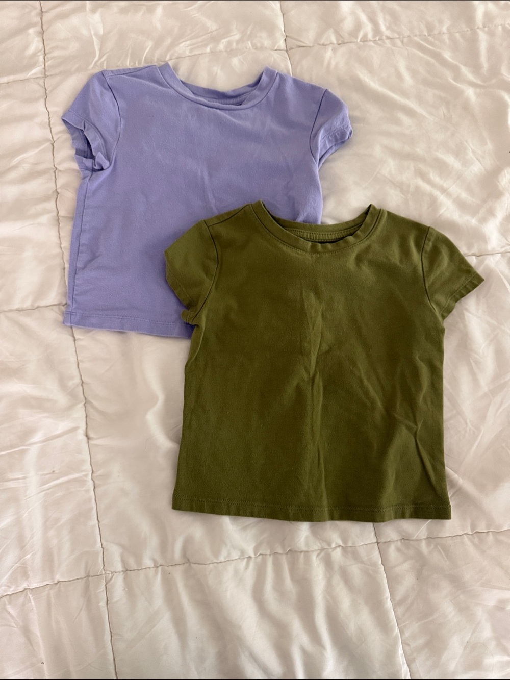 art class Lavender and Olive Short Sleeve Tee Duo